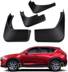 img 3 attached to 🚗 TOPGRIL Mud Flaps Kit for Mazda CX-5 CX5 2017-2022 | Front and Rear Mud Splash Guard Set of 4