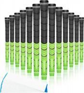 champkey multi compound golf grips 13 pack micro texture control and medium feedback golf club grips come with 15 tapes logo