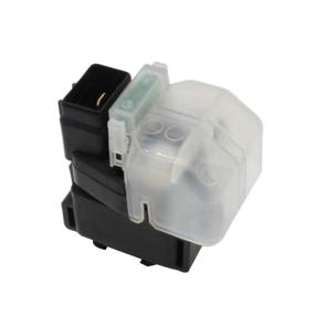 img 2 attached to 🔌 Cyleto Starter Solenoid Relay for Arctic Cat 500 4x4 1998-2003, 375 2x4/4x4 2002, 400 2x4 1998-2004/4x4 1998-2005, and 454 Bearcat 2x4, compatible with Suzuki LT-A500F Quadmaster 2000-2001