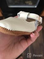 img 1 attached to Stylish and Durable: Liv Leo T Strap Oxford Leather Girls' Shoes – Perfect Blend of Fashion and Comfort review by Shane Hartford