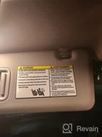img 1 attached to Toyota Highlander Sun Visor Replacement - Passenger Side With Light (2008-2013) By SAILEAD review by Kevin Kimbrough