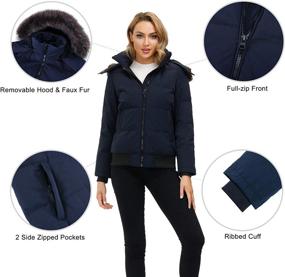img 1 attached to Royal Matrix Womens Jackets Thickened Women's Clothing at Coats, Jackets & Vests
