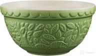 🍃 mason cash in the forest s30 green mixing bowl 21cm - perfect addition to your kitchen логотип