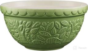 img 4 attached to 🍃 Mason Cash In The Forest S30 Green Mixing Bowl 21cm - Perfect Addition to Your Kitchen