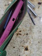 img 1 attached to Befen'S Chic Italian Leather Wristlet: The Gold Standard In Clutch Wallets review by Danielle Ward