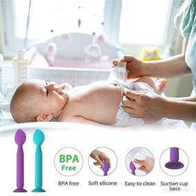 img 3 attached to 👶 Youngso Diaper Cream Spatula: Soft and Gentle Silicone Butt Paste Applicator (2 Pack) – Baby Essentials for Diaper Rash