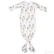 👶 seo-optimized copper pearl newborn fern knotted gown logo