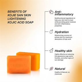 img 2 attached to 🧼 Revitalize and Nourish Your Skin with Original Kojie Facial Beauty Soap for Complete Body Care