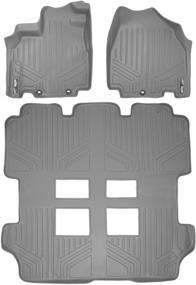 img 4 attached to SMARTLINER Floor Liner 2011 2017 Odyssey Interior Accessories ... Floor Mats & Cargo Liners