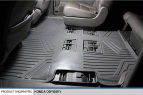 img 1 attached to SMARTLINER Floor Liner 2011 2017 Odyssey Interior Accessories ... Floor Mats & Cargo Liners