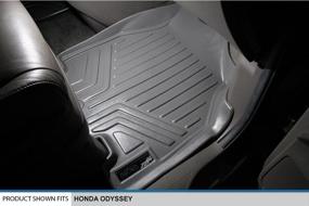 img 2 attached to SMARTLINER Floor Liner 2011 2017 Odyssey Interior Accessories ... Floor Mats & Cargo Liners