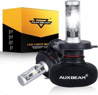 auxbeam nf-s1 series h4 led fog light bulb - quieter & brighter light (pack of 2) logo
