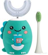 toothbrushes ultrasonic toothbrush rechargeable waterproof oral care : children's dental care logo