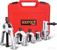 🔧 koopool 5-in-1 front end service set: easy removal of pitman arms, tie rods, and ball joints using the ball joint separator, pitman arm puller, and tie rod end tool logo