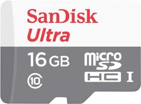 img 1 attached to 💾 SanDisk Ultra 16GB 48MB/s UHS-I Class 10 microSDHC Карта: Надежное хранилище для передачи данных высокой скорости.