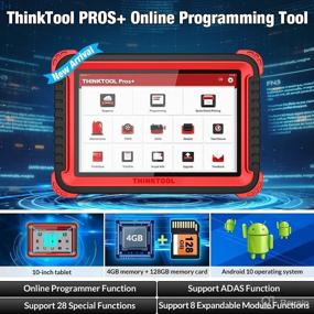 img 3 attached to 🛠️ thinkcar THINKTOOL Pros+: Advanced Full System Bi-Directional Diagnostic Scanner with Online Programming, ADAS Calibration, ECU Coding, 34+ Reset Code Reader | Professional Tool with 2 Years Free Update