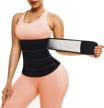 get fit & trim your waist with traininggirl women's waist trainer bandage stomach wraps logo