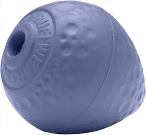 img 3 attached to Durable Heliotrope Purple Rubber Turnup Dog Toy By RUFFWEAR For Interactive Playing And Training