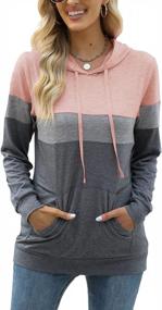 img 3 attached to Summer Fashion Must-Haves: Women'S Short Sleeve Tops With Hoodies For Effortlessly Chic Style
