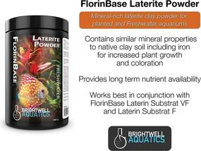 img 1 attached to 🌾 FlorinBase Laterite Powder by Brightwell Aquatics: Premium Natural Clay Substrate for Planted and Freshwater Shrimp Aquaria