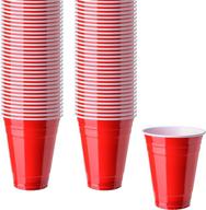16 ounce plastic party cups pack logo