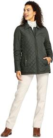 img 1 attached to 🧥 Quilted Insulated Regular Women's Clothing and Coats, Jackets & Vests from Lands End