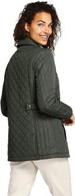 img 3 attached to 🧥 Quilted Insulated Regular Women's Clothing and Coats, Jackets & Vests from Lands End