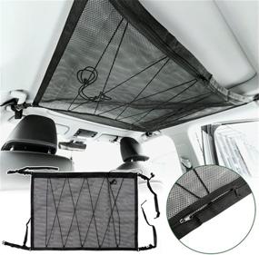 img 4 attached to Kartisen Organizer Double Layer Drawstring Universal Exterior Accessories