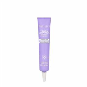 img 4 attached to Pacifica Beauty, 100% Vegan Ceramide Barrier Repair Under Eye Cream For Fine Lines, Eczema Association Approved, Safe For Sensitive Skin For Delicate Undereye Area, Fragrance Free, 0.5 Fl Oz