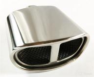 exhaust resonated stainless wsr55007 225 rs ss wesdon logo