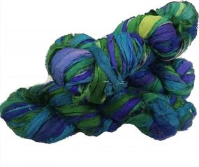 img 1 attached to Sari Silk Ribbon Super Bulky