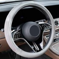autopect microfiber leather auto car steering wheel cover for cars логотип