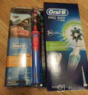 img 3 attached to Oral-B Pro 500 Stages Power Cars: The Ultimate Electric Toothbrush in White/Blue/Red review by Bambang (bambang sup ᠌