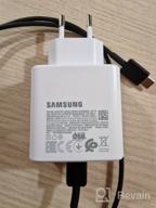img 1 attached to Network Charger Samsung EP-TA845 Cable USB Type-C, 45 W, black review by Agata wistowska ᠌