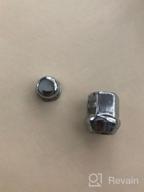img 1 attached to Upgrade Your Vehicle'S Wheels With Richeer Set Of 20 Chrome Acorn Lug Nuts: Compatible With Bronco, Mustang, Ranger, And More! review by Jim Plump