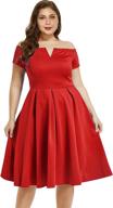 lalagen womens vintage cocktail wedding women's clothing : dresses logo