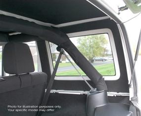 img 2 attached to Design Engineering 050150 Boom Mat Grey Sound Deadening Side Window Trim Kit Compatible With 4-Door Jeep Wrangler JK (2011-2018)