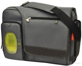 img 4 attached to 👜 Fisher Price Fastfinder Deluxe Messenger Bag in Grey - Optimize Your Search!