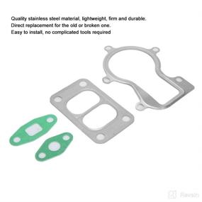 img 3 attached to Flange Adapter Stainless Gasket Holset