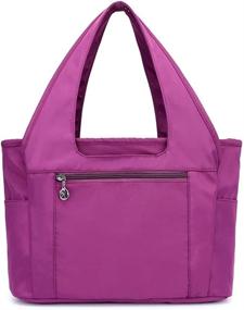 img 4 attached to MINTEGRA Shoulder Waterproof Functional Clinical Women's Handbags & Wallets in Shoulder Bags