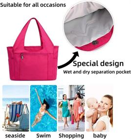 img 1 attached to MINTEGRA Shoulder Waterproof Functional Clinical Women's Handbags & Wallets in Shoulder Bags