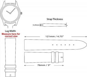 img 1 attached to Breitling Silver Length with Tanned Leather