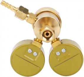 img 2 attached to Commercial And Industrial Acetylene Regulator Gauge With Female Thread CGA200 For Optimal Gas Control