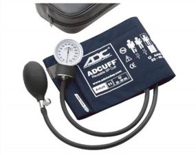 img 2 attached to 🩺 ADC Prosphyg 760: Portable Navy Aneroid Sphygmomanometer Kit with Nylon Blood Pressure Cuff for Adults
