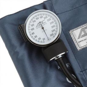 img 1 attached to 🩺 ADC Prosphyg 760: Portable Navy Aneroid Sphygmomanometer Kit with Nylon Blood Pressure Cuff for Adults