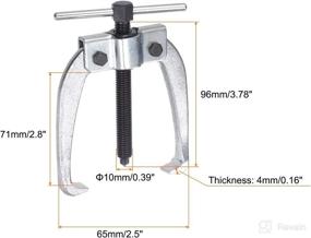 img 3 attached to Uxcell Bearings Pulleys Separate Lifting Tools & Equipment