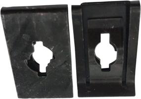 img 1 attached to 🔧 Set of 6 90673-TY2-A01 Lower Engine Cover Splash Shield Fastener Clips Compatible with Honda Accord CRV Civic 90673TY2A01