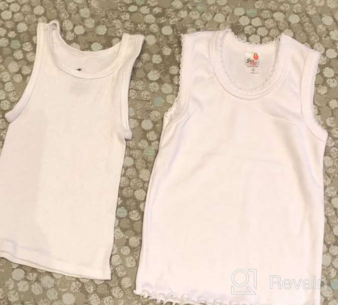 img 1 attached to Stay Comfortable and Stylish with B One Kids Camisole Undershirt Multipack - Girls' Clothing review by Lorena Grant