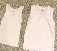 img 1 attached to Stay Comfortable and Stylish with B One Kids Camisole Undershirt Multipack - Girls' Clothing review by Lorena Grant