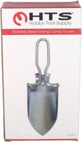 img 1 attached to Folding Stainless Steel Camping Trowel - Shovel - HTS 220F8